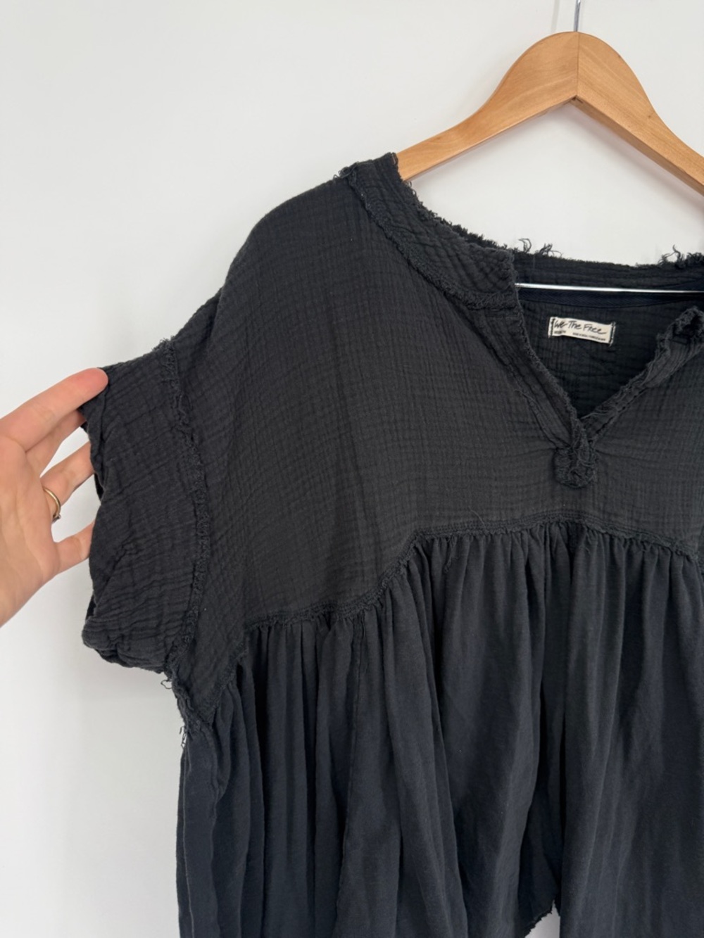 Free People We The Free Sugar Rush Babydoll Tunic Size M - Picture 4 of 6